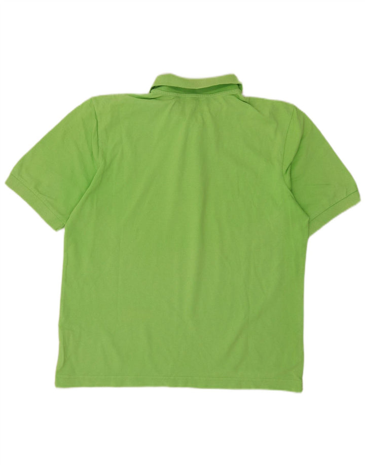 Tricou polo pentru bărbați Kappa, bumbac verde mare