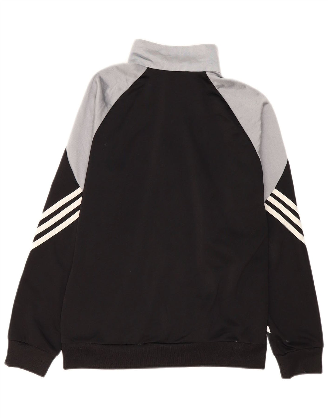 Jachetă de trening pentru băieți Adidas 13-14 ani XL poliester color bloc negru