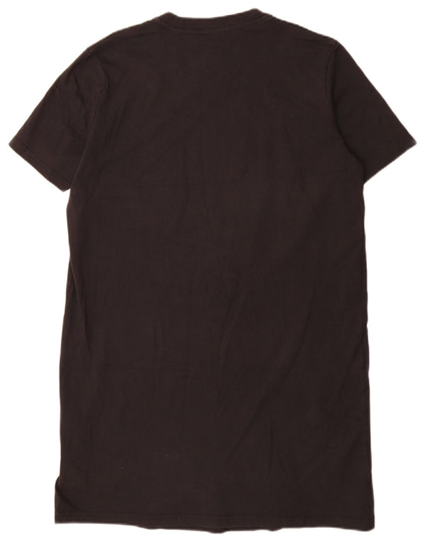Rochie tricou grafic Adidas pentru femei UK 12/14 Medium Black