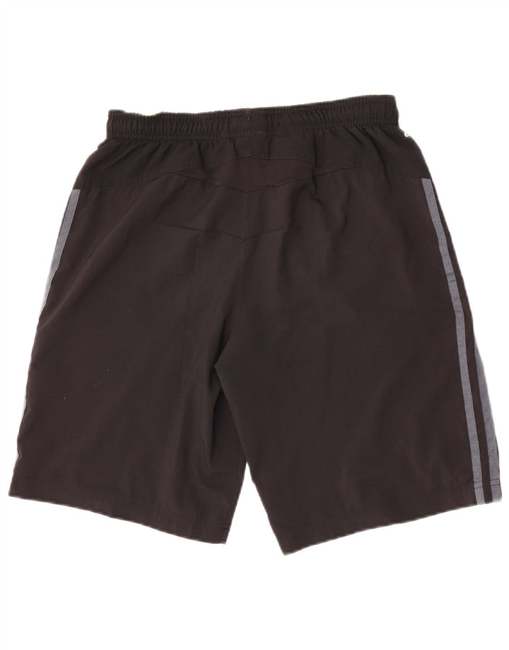 Pantaloni scurți sport adidas Climacool pentru băieți 15-16 ani poliester negru