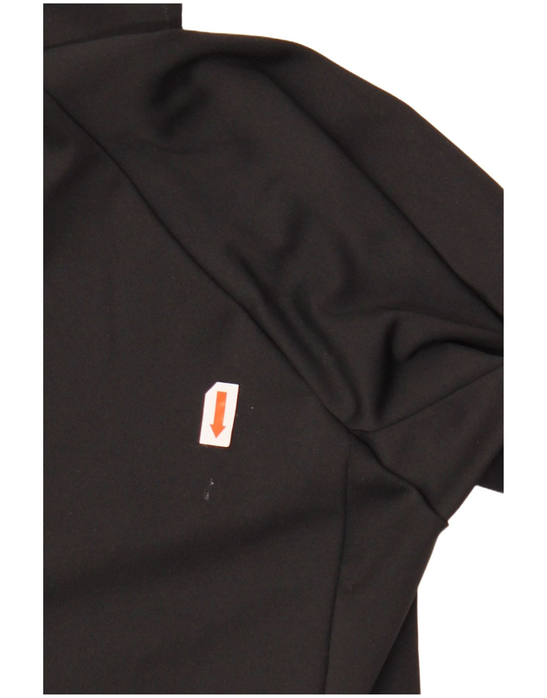 COLUMBIA pentru femei Crop Button Deck Pullover Trening Top UK 12 Medium Black