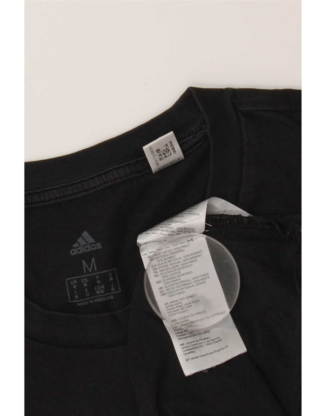 Tricou grafic Adidas pentru bărbați Top mediu negru bumbac