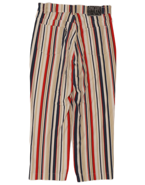 ANGELS Blugi de damă cropped EU 38 Medium W28 L25 Multicolore Dungi