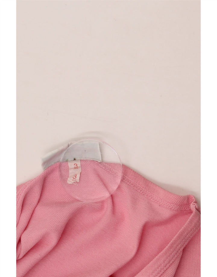 LACOSTE Mens T-Shirt Top Size 3 Small Pink Cotton Vintage Lacoste and Second-Hand Lacoste from Messina Hembry 