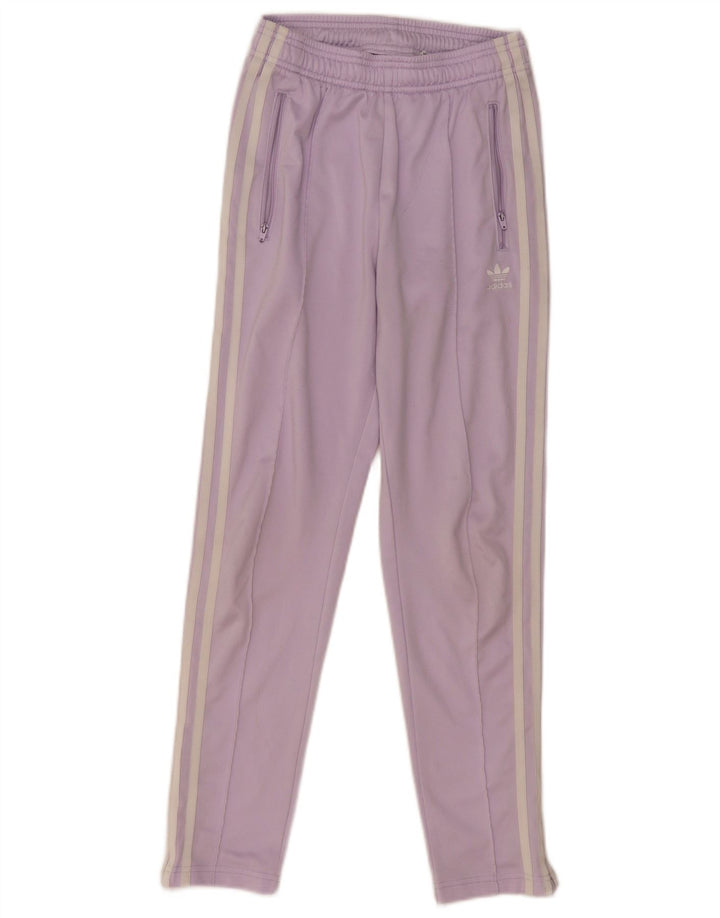 Pantaloni de trening pentru fete ADIDAS 11-12 ani Poliester violet