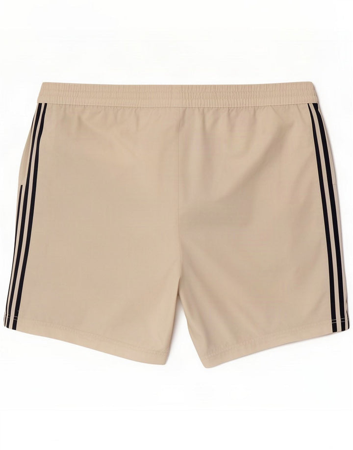 Adidas pentru bărbați pantaloni scurți sport, mare, alb, poliester