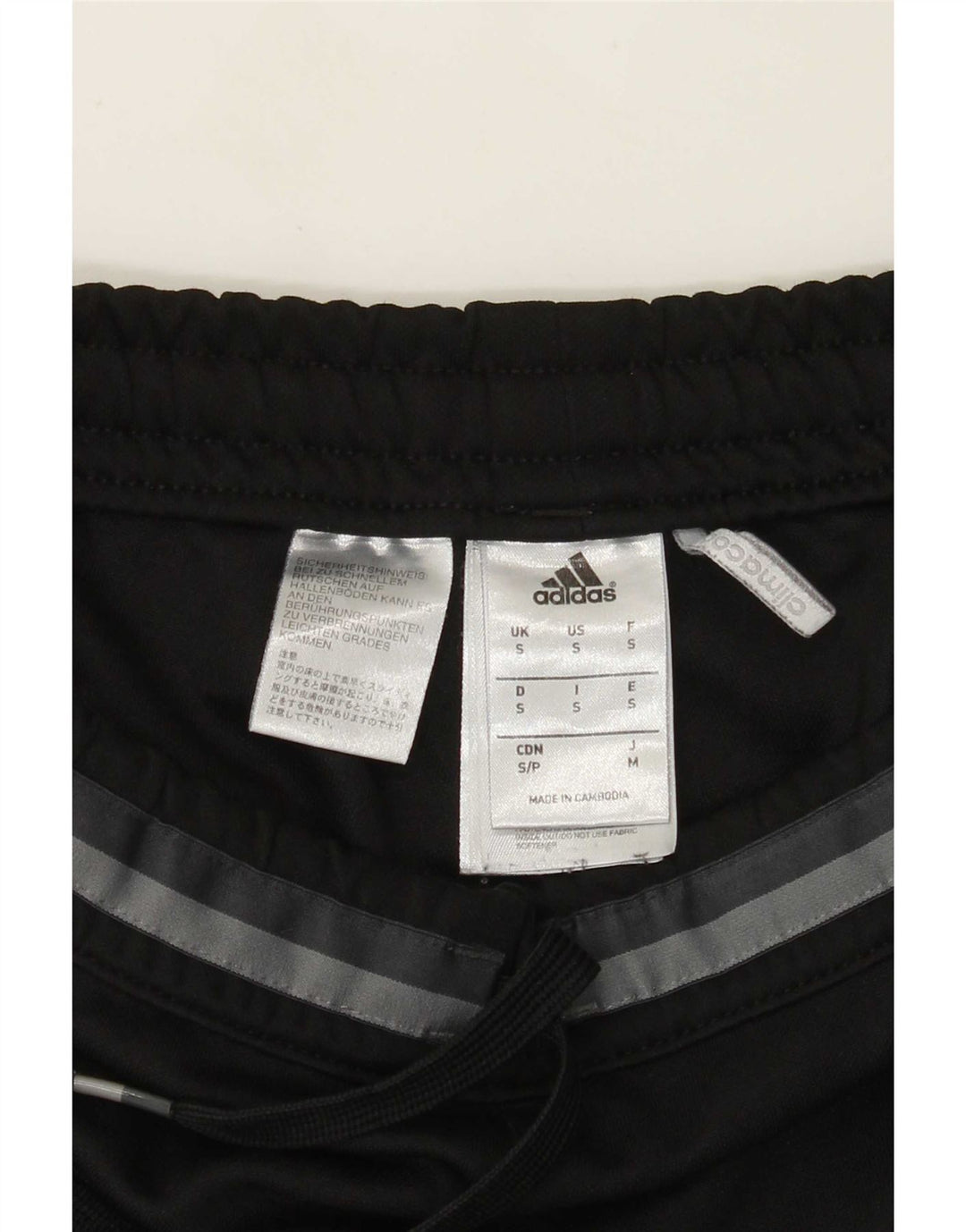 Pantaloni de trening Adidas Climacool Graphic pentru bărbați, poliester negru mic