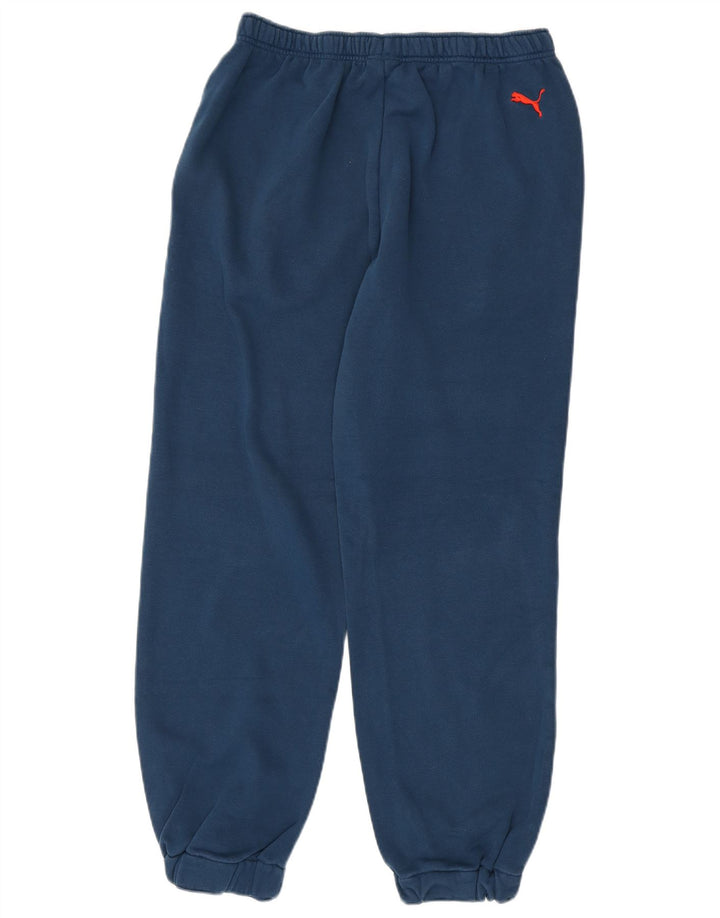 Pantaloni de trening grafic pentru bărbați PUMA Pantaloni de jogging, mijlocii, bleumarin