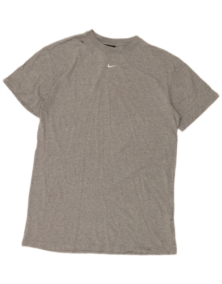 Tricou pentru bărbați NIKE Top din bumbac gri mediu
