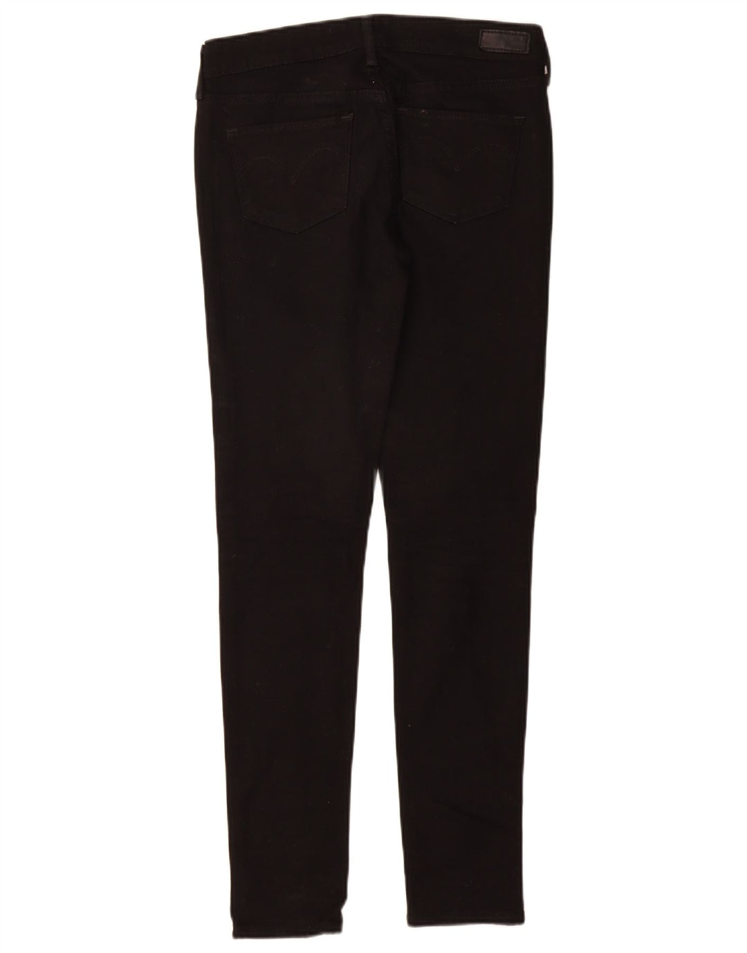 Blugi skinny pentru femei, cu curbă ușoară și modernă, L25 L30, bumbac negru