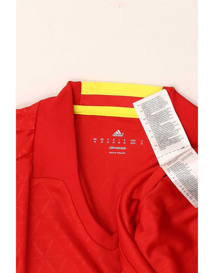 Tricou Adidas Climacool pentru bărbați Top Medium Red Poliester
