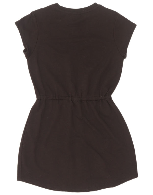 Rochie de bază cu grafică Fila pentru femei UK 14 Medium Black Bumbac