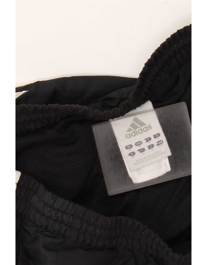 Pantaloni de trening Adidas pentru bărbați Joggeri poliester mediu negru