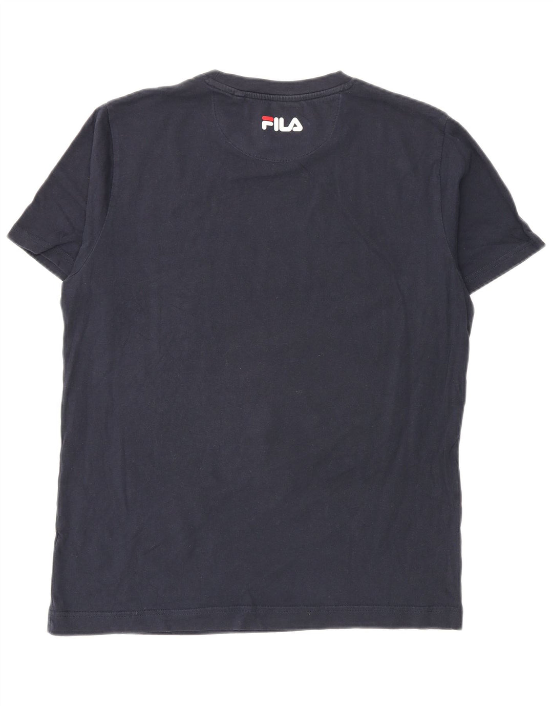 Tricou grafic pentru bărbați Fila Top Mediu Bleumarin