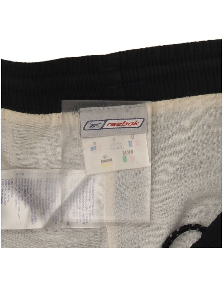 Pantaloni de trening Reebok pentru bărbați, poliester, albastru mic