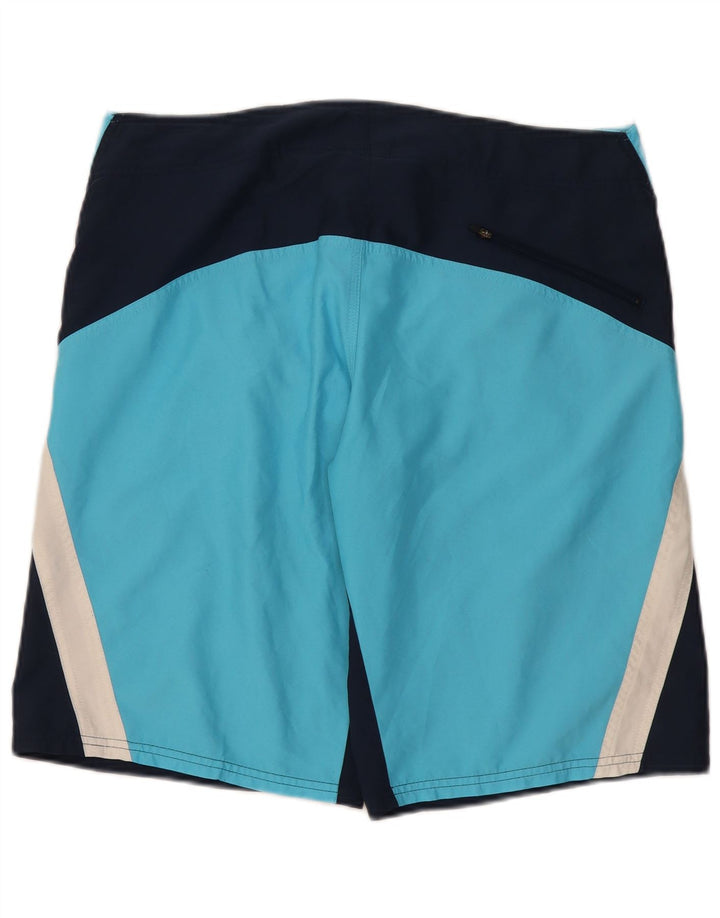 Pantaloni scurți de înot Nike pentru bărbați, mari, bleumarin, color block