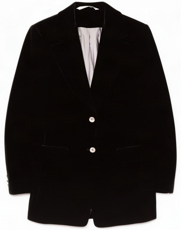 Sf. Jachetă pentru femei Bernard Blazer cu 2 nasturi UK 14 Large Black Poliester