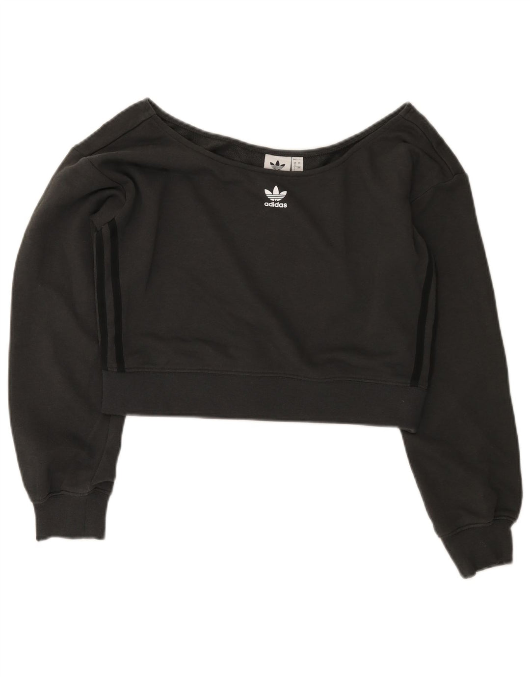 Hanorac supradimensionat pentru femei Adidas UK 8 Small Black