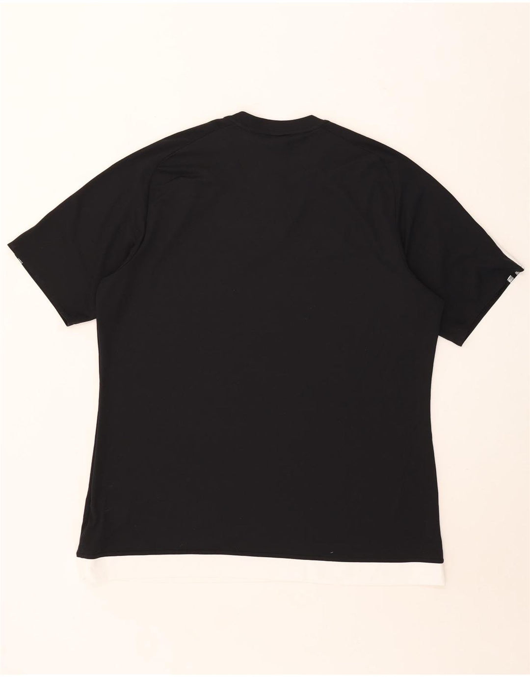 Tricou Adidas Climalite pentru bărbați Top XL Negru Poliester Colorblock