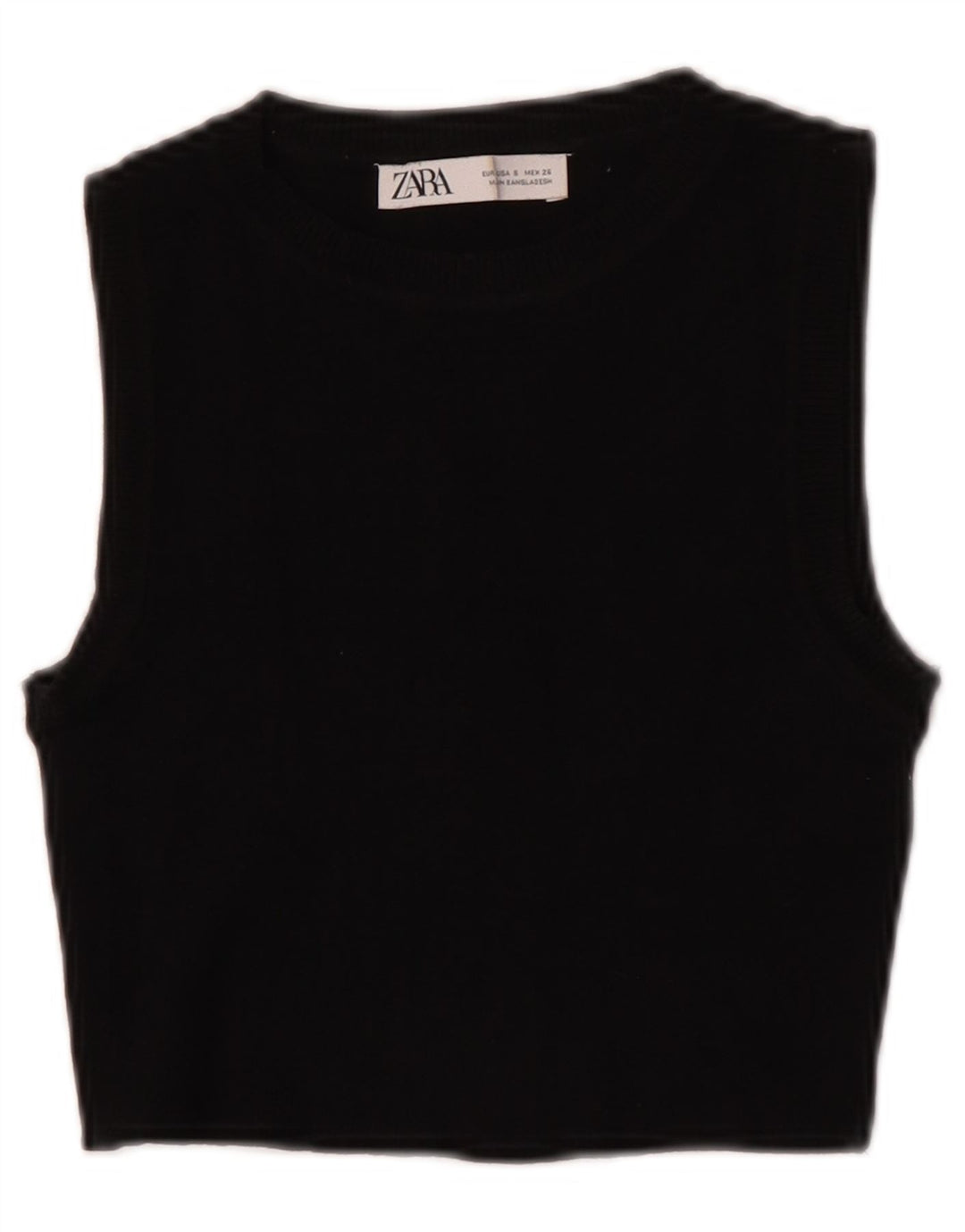 Top cu vestă pentru femei Zara UK 8 Small Black