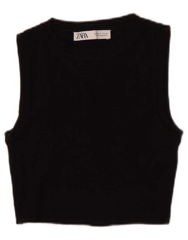 Top cu vestă pentru femei Zara UK 8 Small Black
