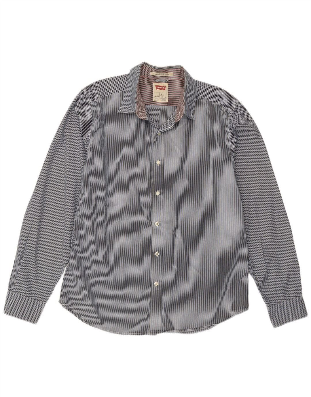 Cămașă Levi's Standard Fit pentru bărbați, cu dungi mari, albastre