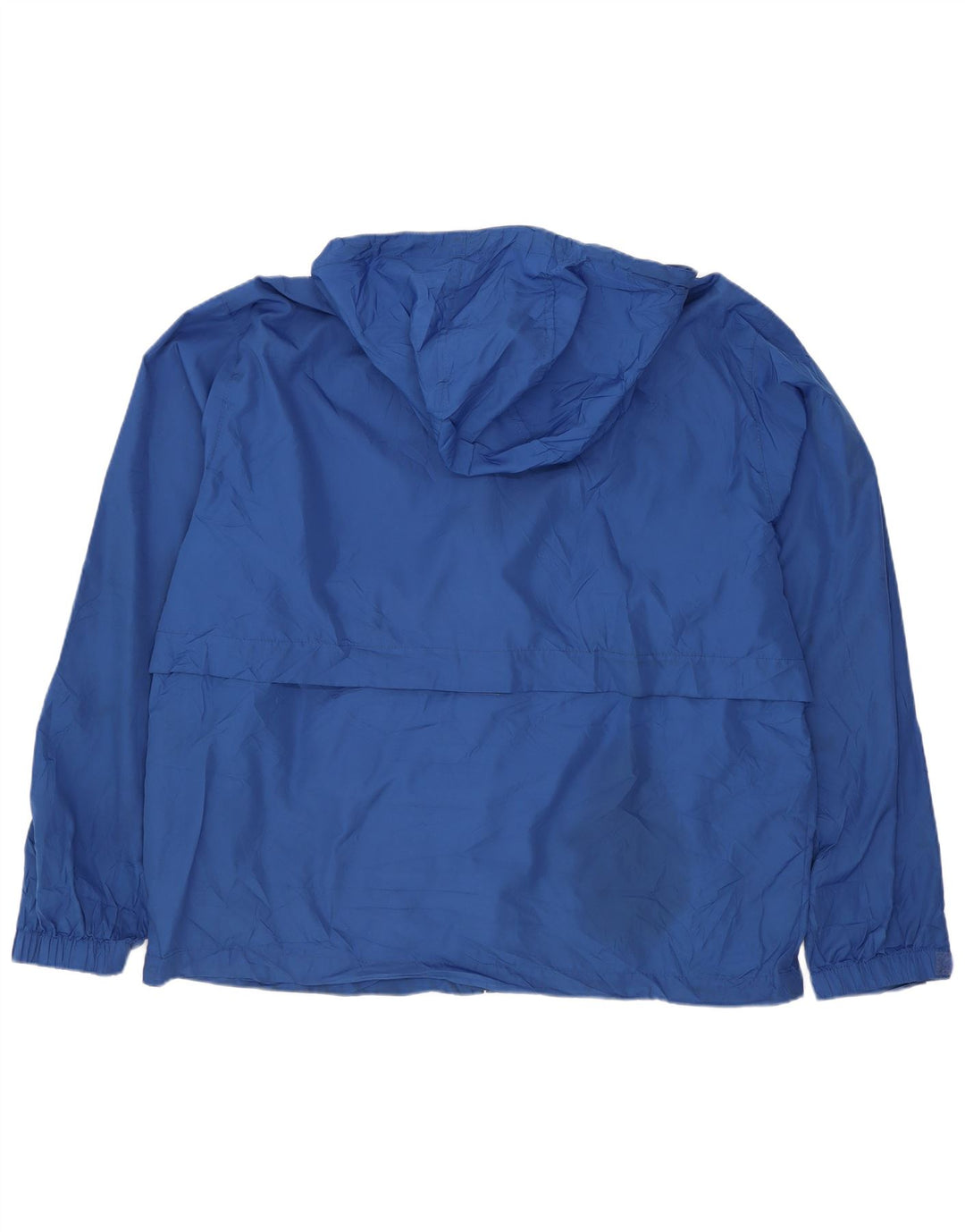 Jachetă de ploaie cu glugă pentru bărbați Eddie Bauer UK 38 Poliester albastru mediu