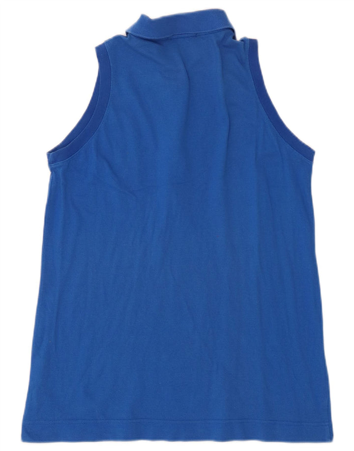 Sergio Tacchini Polo fără mâneci pentru femei IT 44 Bumbac albastru mediu