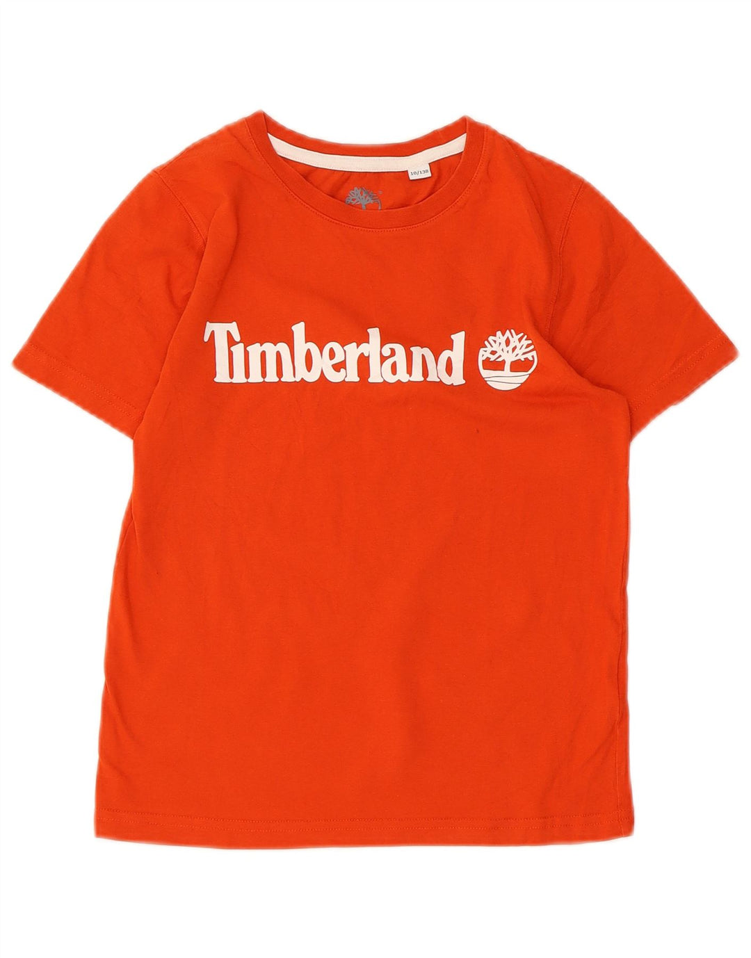 TIMBERLAND Boys Graphic T-Shirt Top 9-10 Years Red