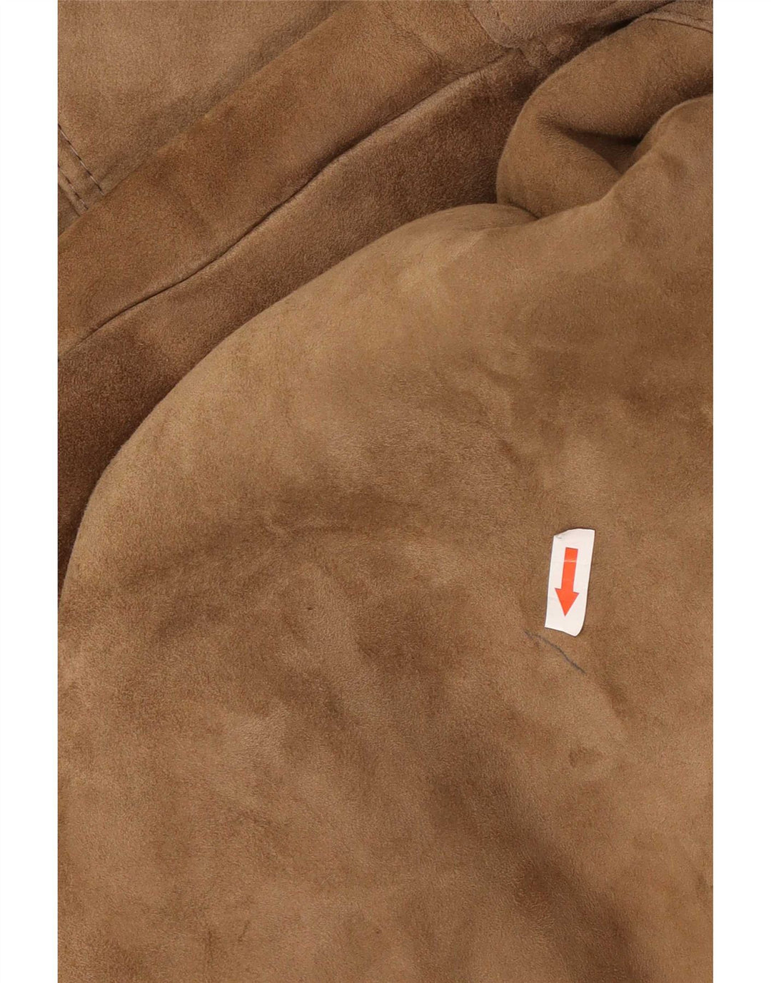 Jachetă vintage pentru bărbați din shearling IT 52 XL bej
