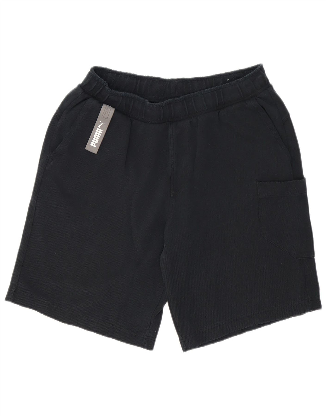 Pantaloni scurți sport grafic PUMA pentru bărbați, mari, negri