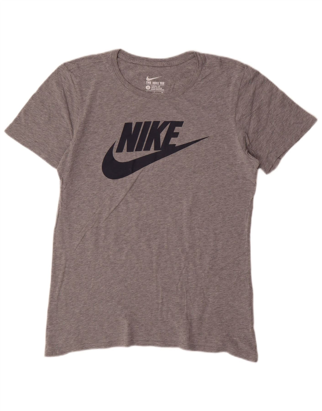 Tricou grafic Nike pentru bărbați Top mic, gri, bumbac