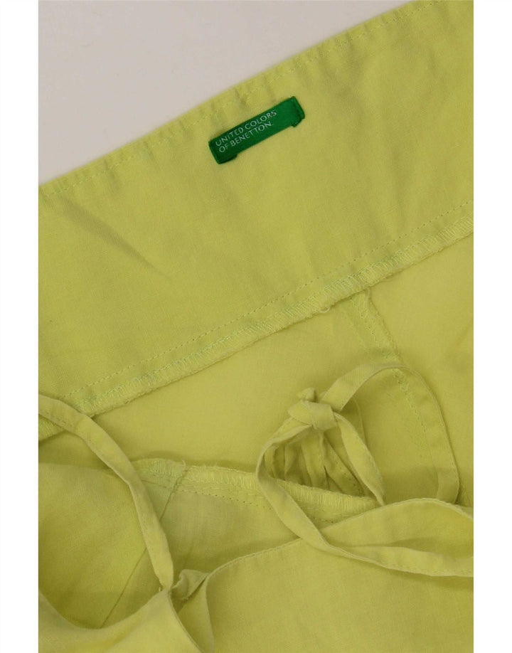 Benetton Femei Regular Sundress UK 12 Medium Yellow