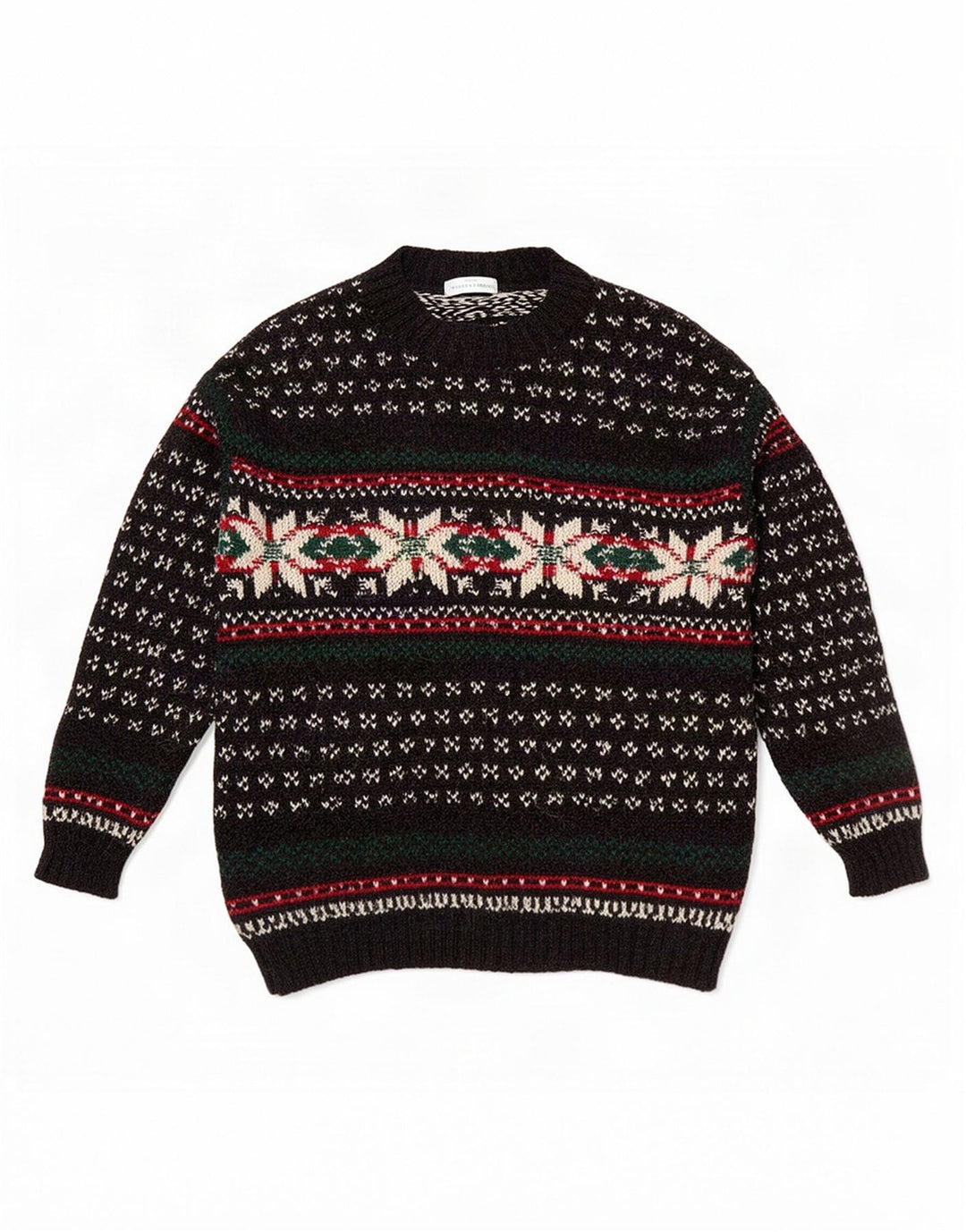 Pulover pentru bărbați Marks & Spencer St. Michael Crew Gât XL, negru