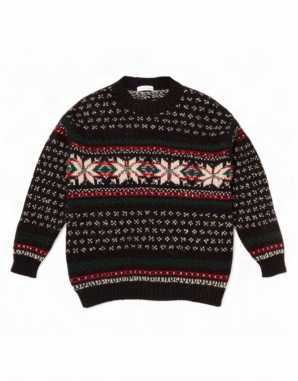 Pulover pentru bărbați Marks & Spencer St. Michael Crew Gât XL, negru