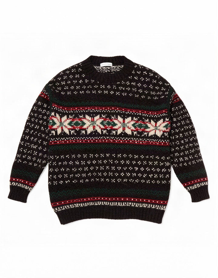 Pulover pentru bărbați Marks & Spencer St. Michael Crew Gât XL, negru