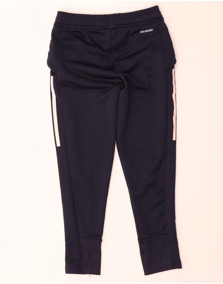 Pantaloni de trening Adidas pentru băieți Juventus 7-8 ani poliester bleumarin