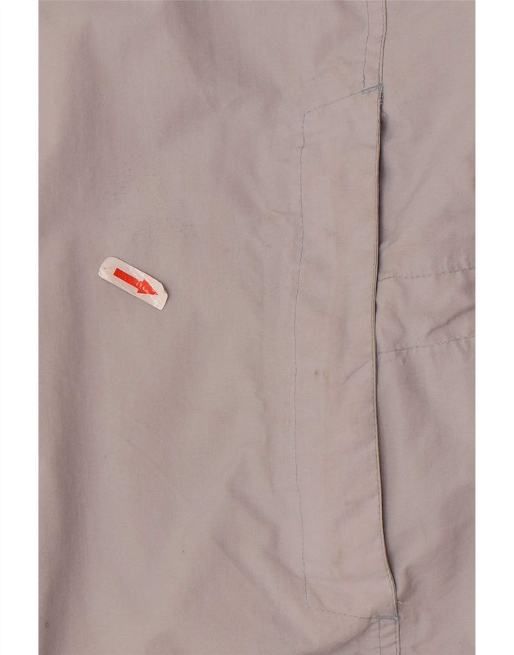 Sprayway Jachetă de ploaie supradimensionată pentru femei cu glugă, UK 18 XL, gri Colorblock