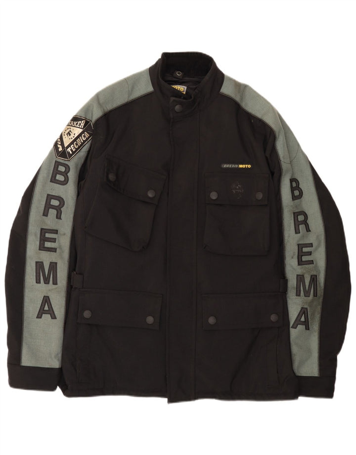 Jachetă Brema Graphic Racer pentru bărbați IT 50 Large Black Colorblock
