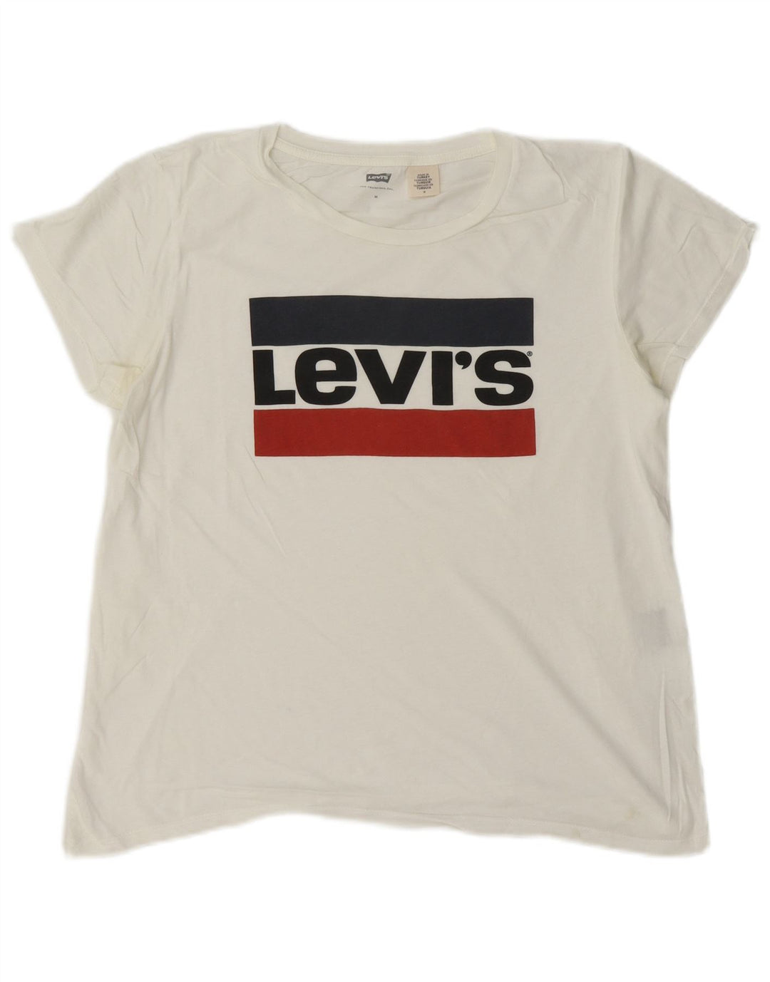 Tricou grafic Levi's pentru femei Top UK 14 Medium White