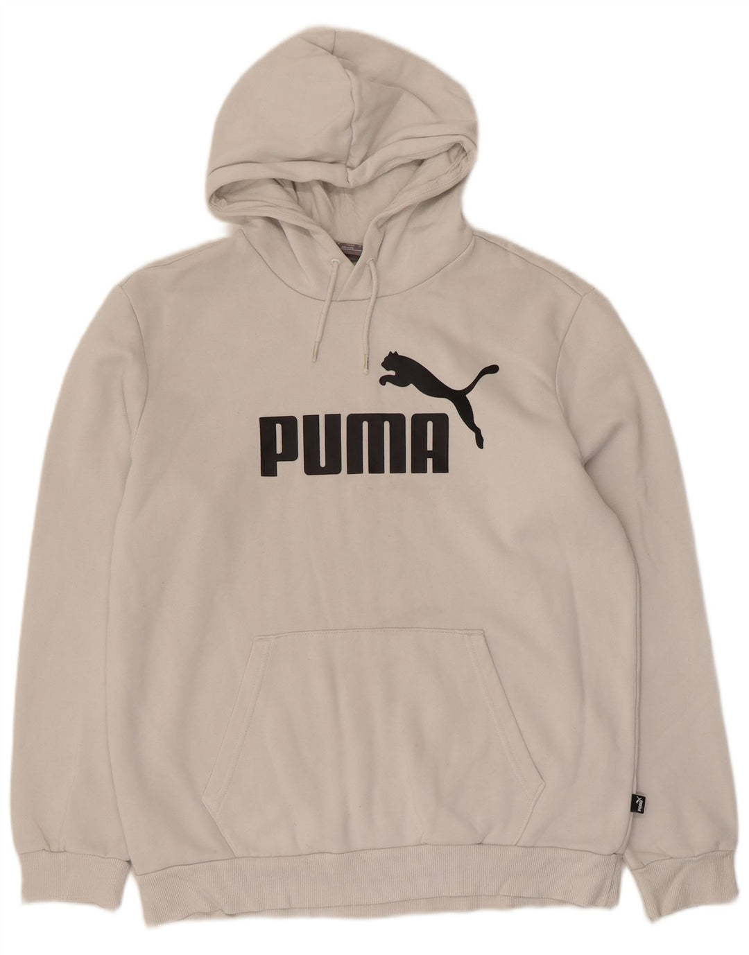 Pulover pentru bărbați Puma Graphic Hoodie, bumbac alb mediu
