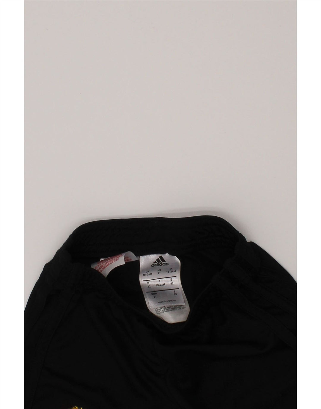 Pantaloni scurți sport Manchester United ADIDAS pentru bebeluși 18-24 luni negru