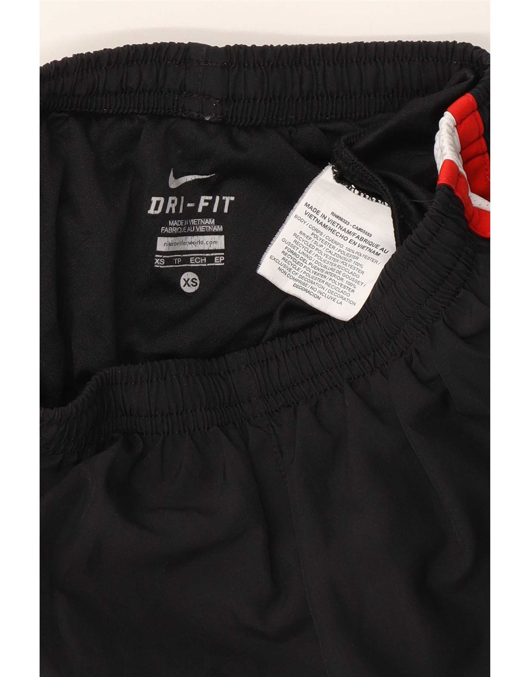 Pantaloni scurti sport Nike pentru femei UK 4 XS, negru, poliester