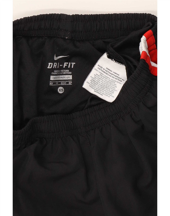 Pantaloni scurti sport Nike pentru femei UK 4 XS, negru, poliester
