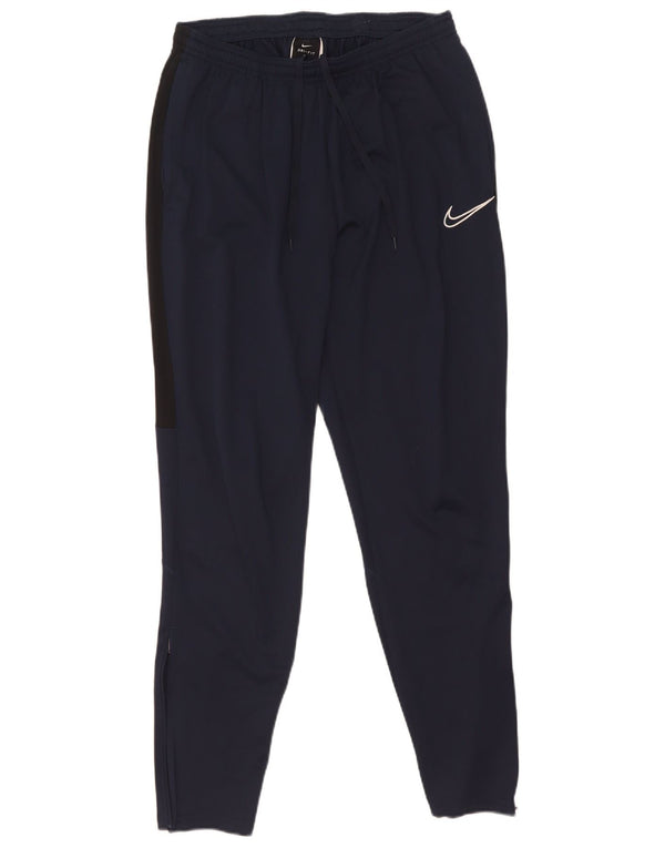 Pantaloni de trening Nike Dri Fit pentru bărbați, medii, albastru, poliester color bloc