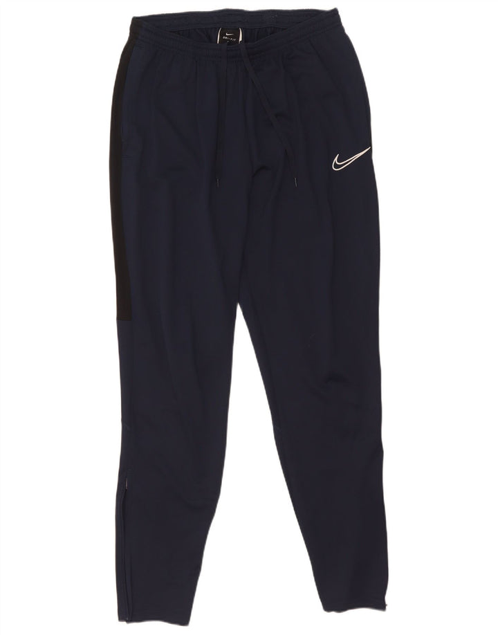 Pantaloni de trening Nike Dri Fit pentru bărbați, medii, albastru, poliester color bloc