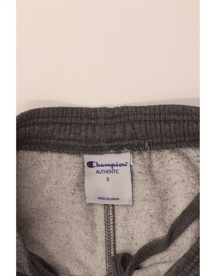 Pantaloni de trening Champion pentru bărbați, bumbac gri mic