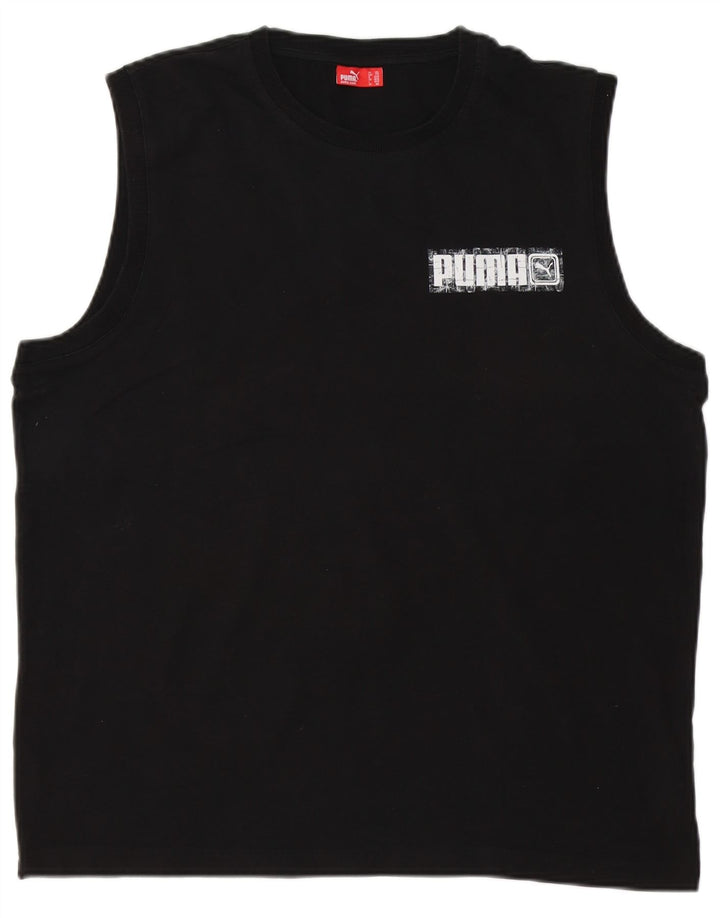 Vestă pentru bărbați Puma, 2XL, bumbac negru