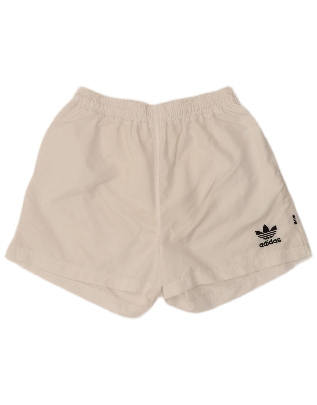 Pantaloni scurți sport Adidas pentru bărbați, poliester alb mediu