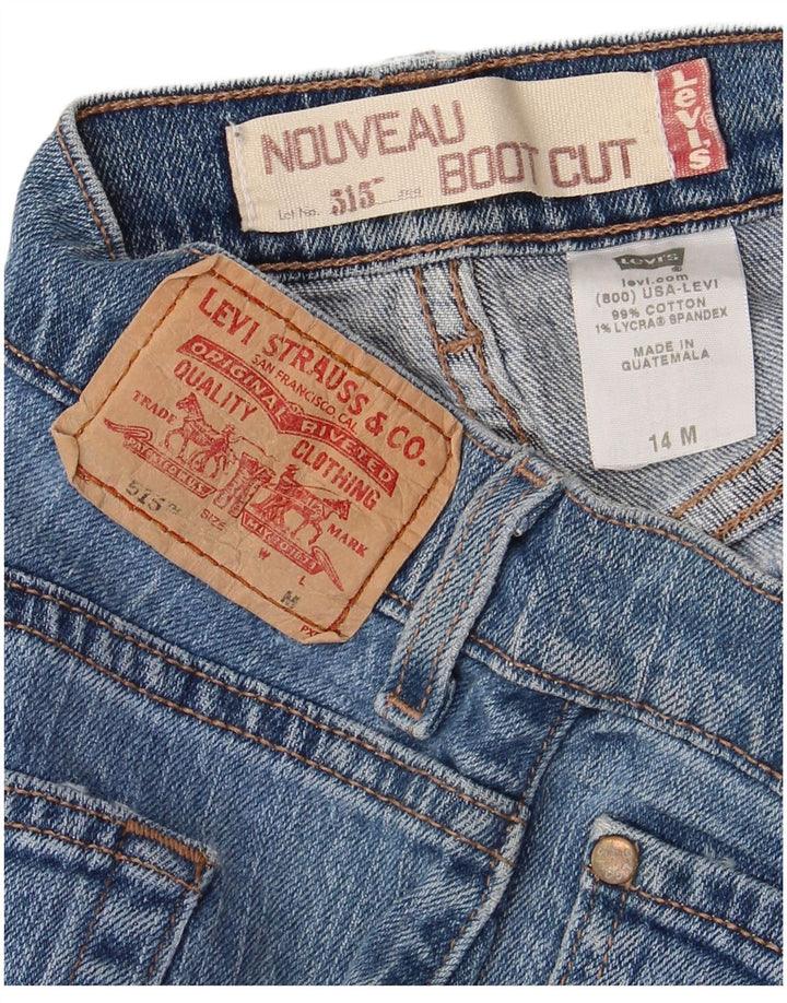 LEVI'S Blugi 515 Nouveau Bootcut pentru femei US 14 XL W34 L31 Albastru